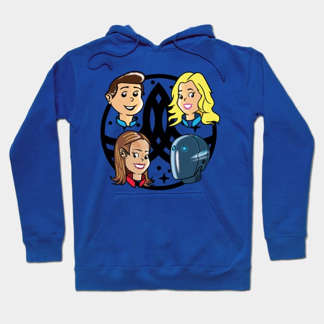 ED, KELLY, ALARA, ISAAC Hoodie by KARMADESIGNER T-SHIRT SHOP